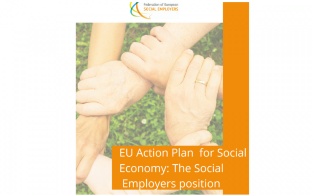 EU Action Plan for Social Economy: The Social Employers position & Joint Statement with EPSU