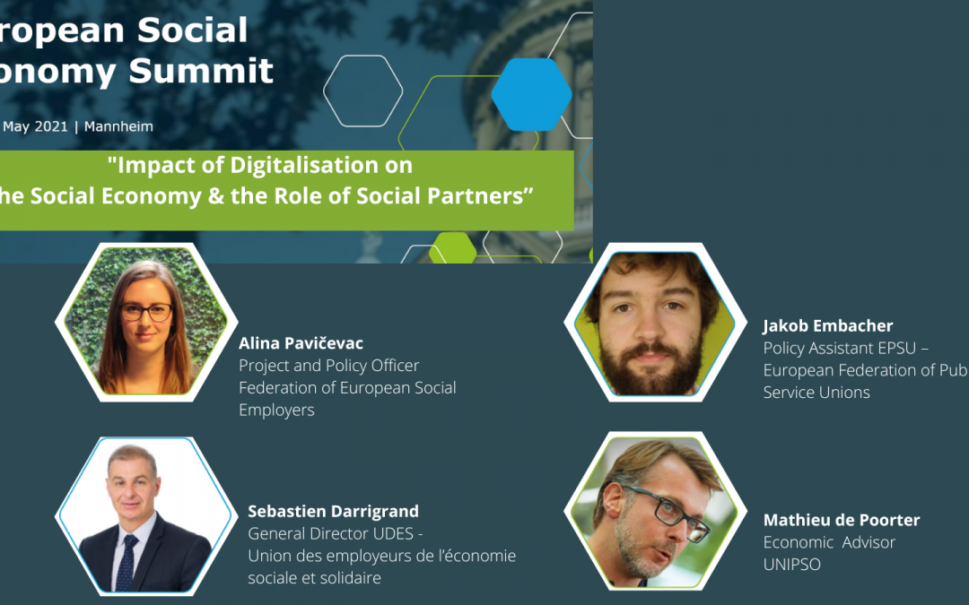 Social Employers co-host event in European Social Economy Summit
