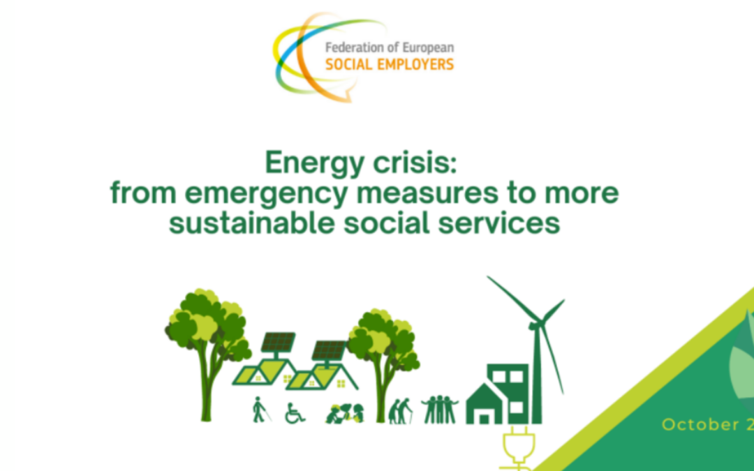 Energy crisis: from emergency measures to more sustainable social service